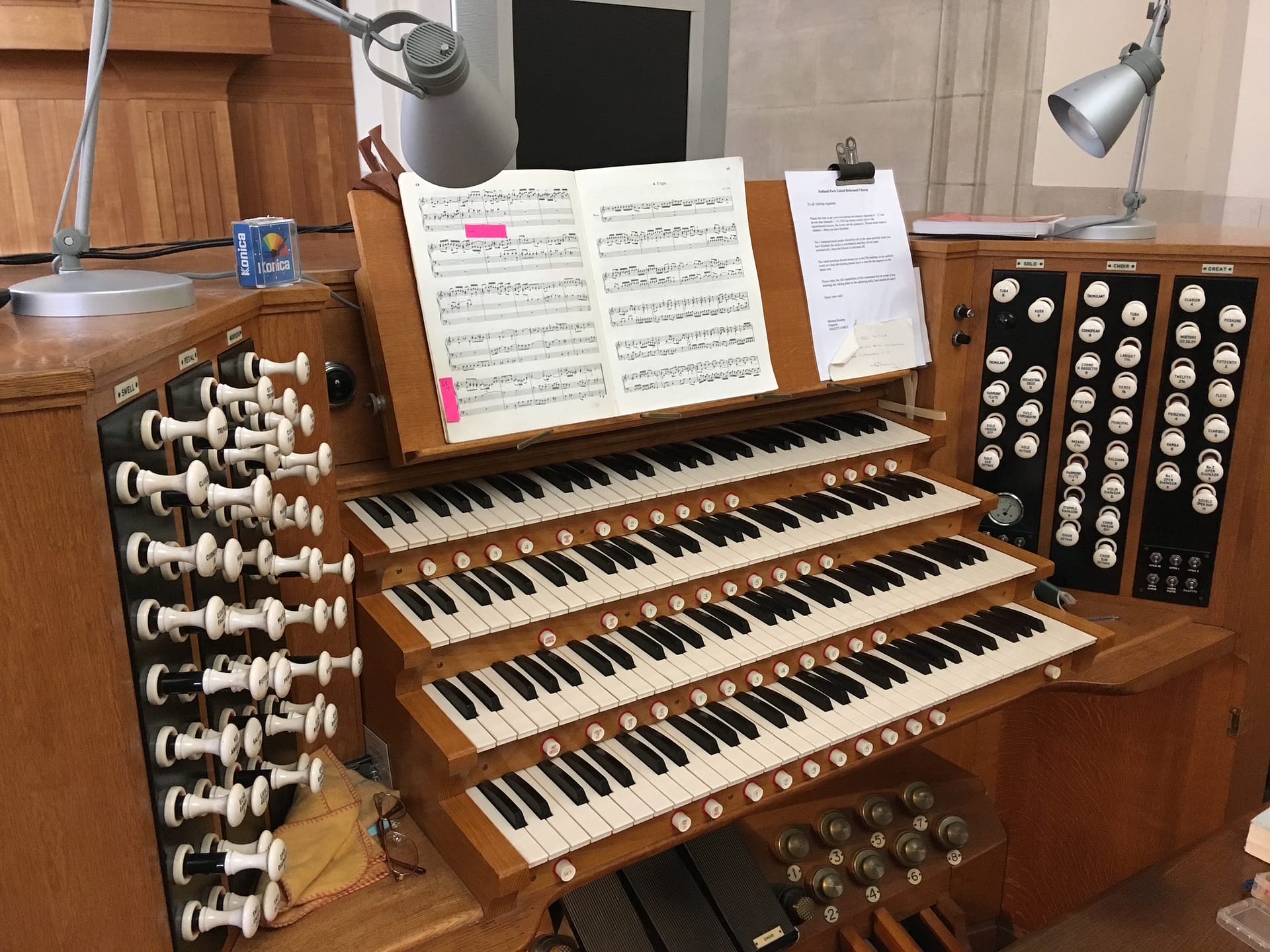 Open Console at Redland Park URC